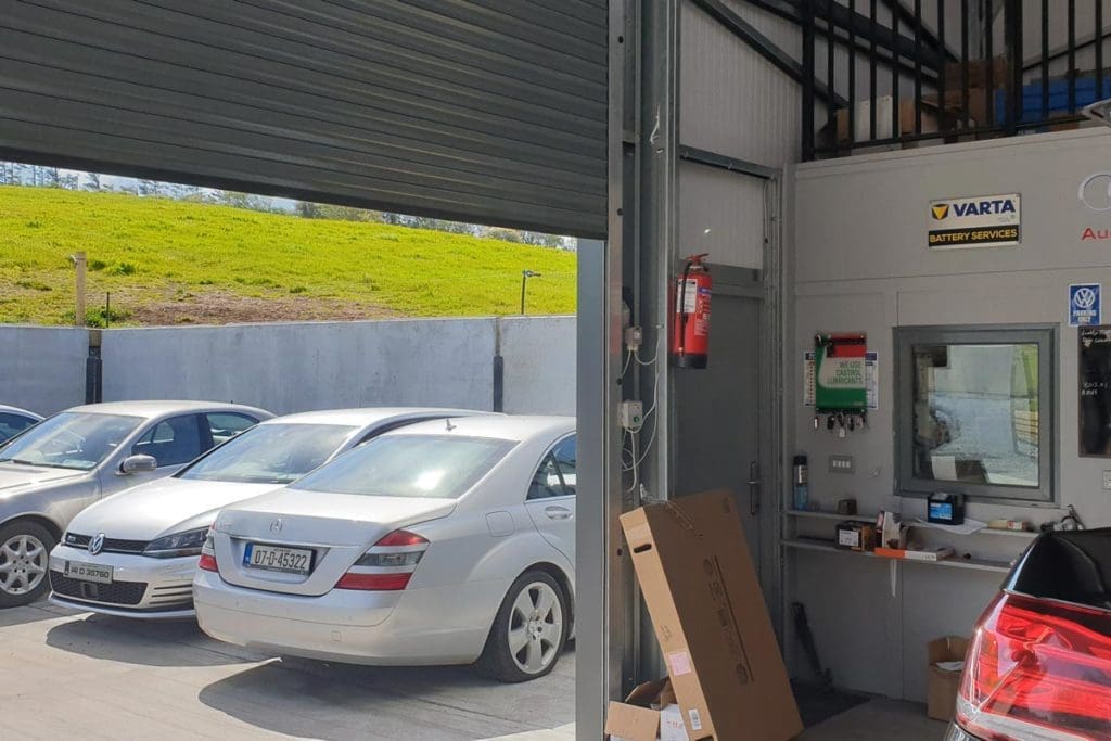 Service garage for Cawley Motors, Mayo