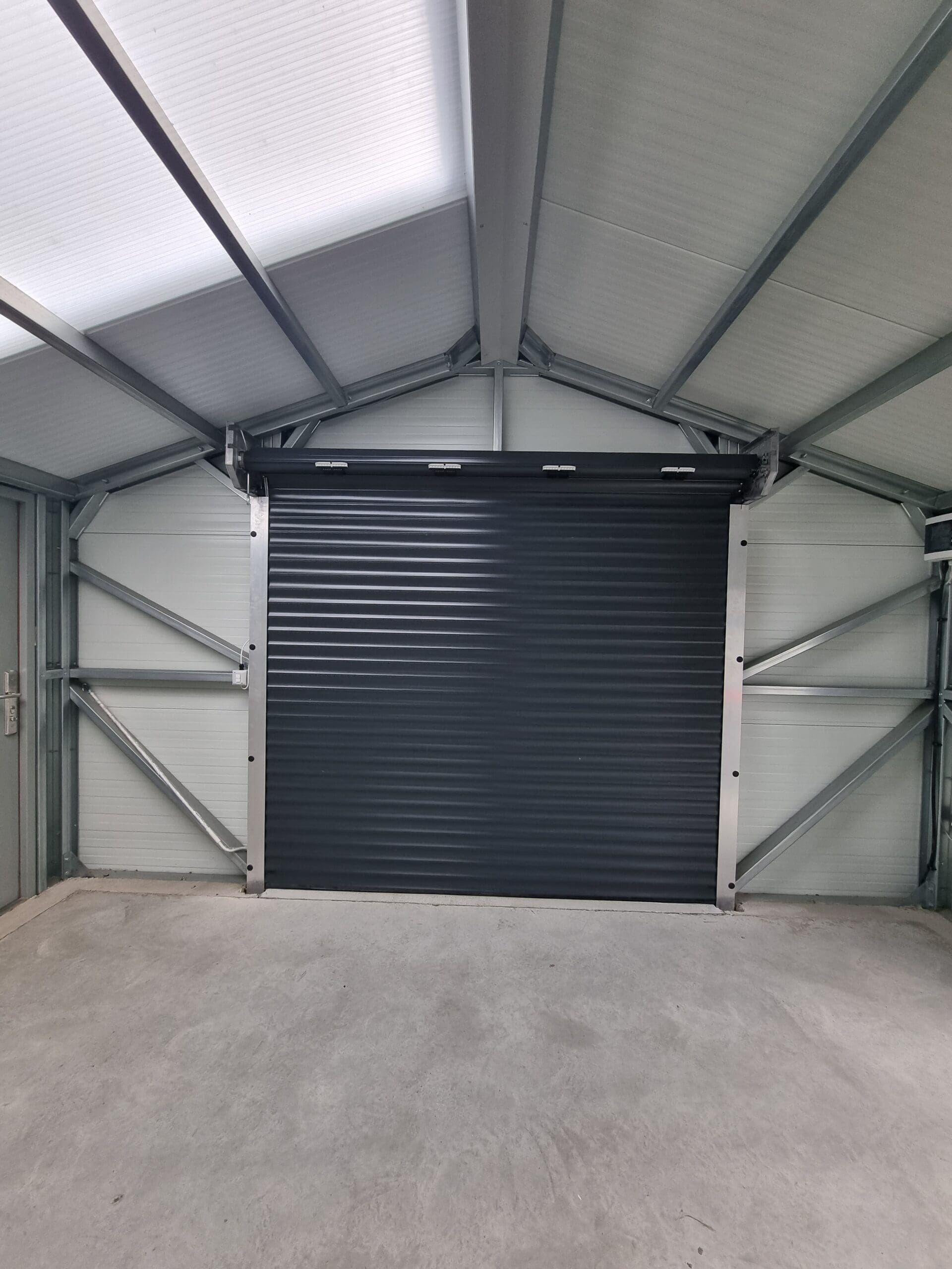 Insulated garage roller door
